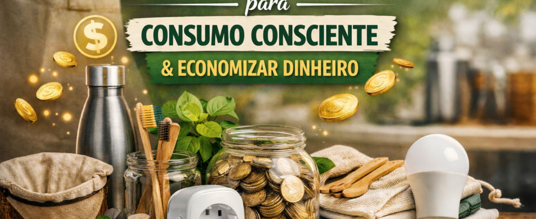Os 7 Melhores Itens para Praticar Consumo Consciente e Parar de Desperdiçar Dinheiro Todos os Meses